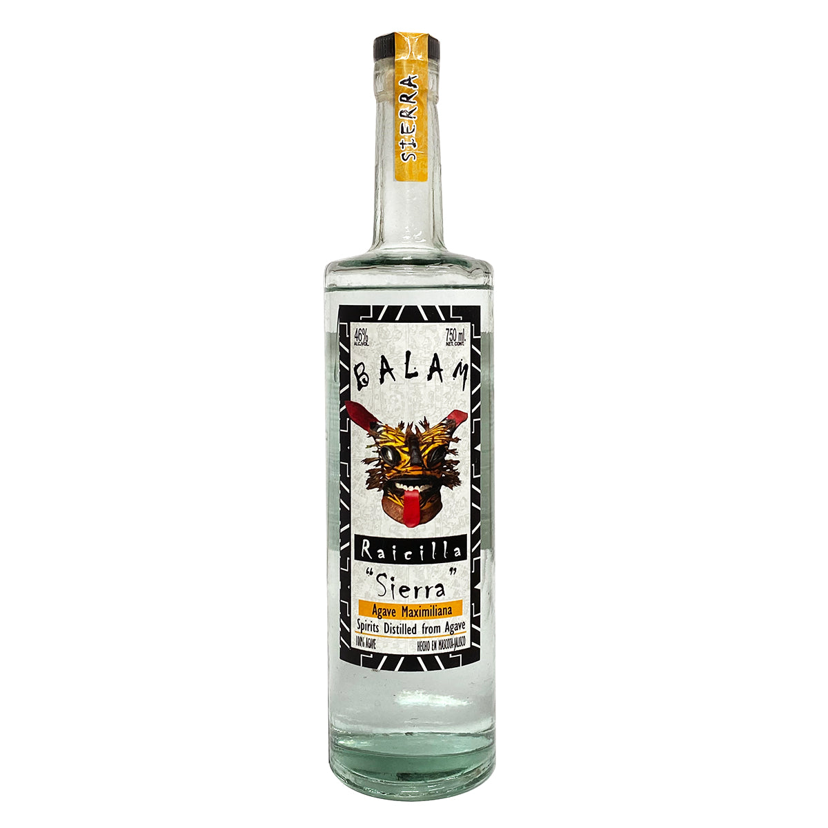 Raicilla Artesanal Balam Sierra Agave Maximiliana 750 ml