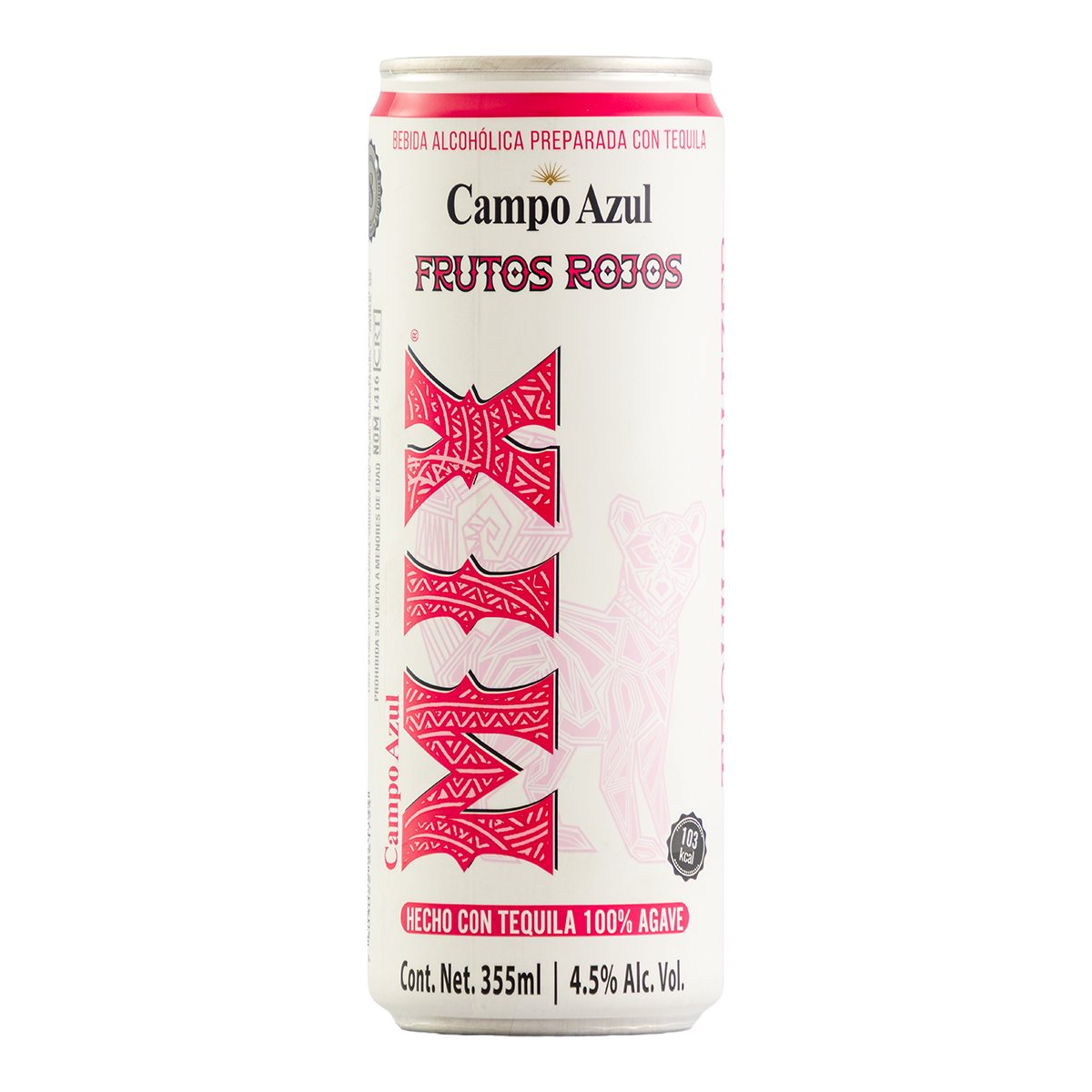 Bebida Campo Azul Mix Frutos Rojos 355 Ml