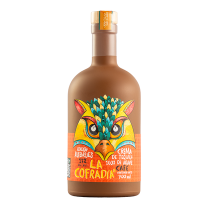 Crema de Tequila La Cofradía Edición Alebrijes Café 700 Ml