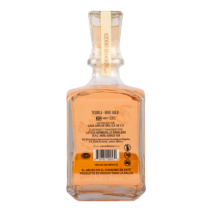 Tequila Gran Cava de Oro Joven Rose Gold 750 Ml