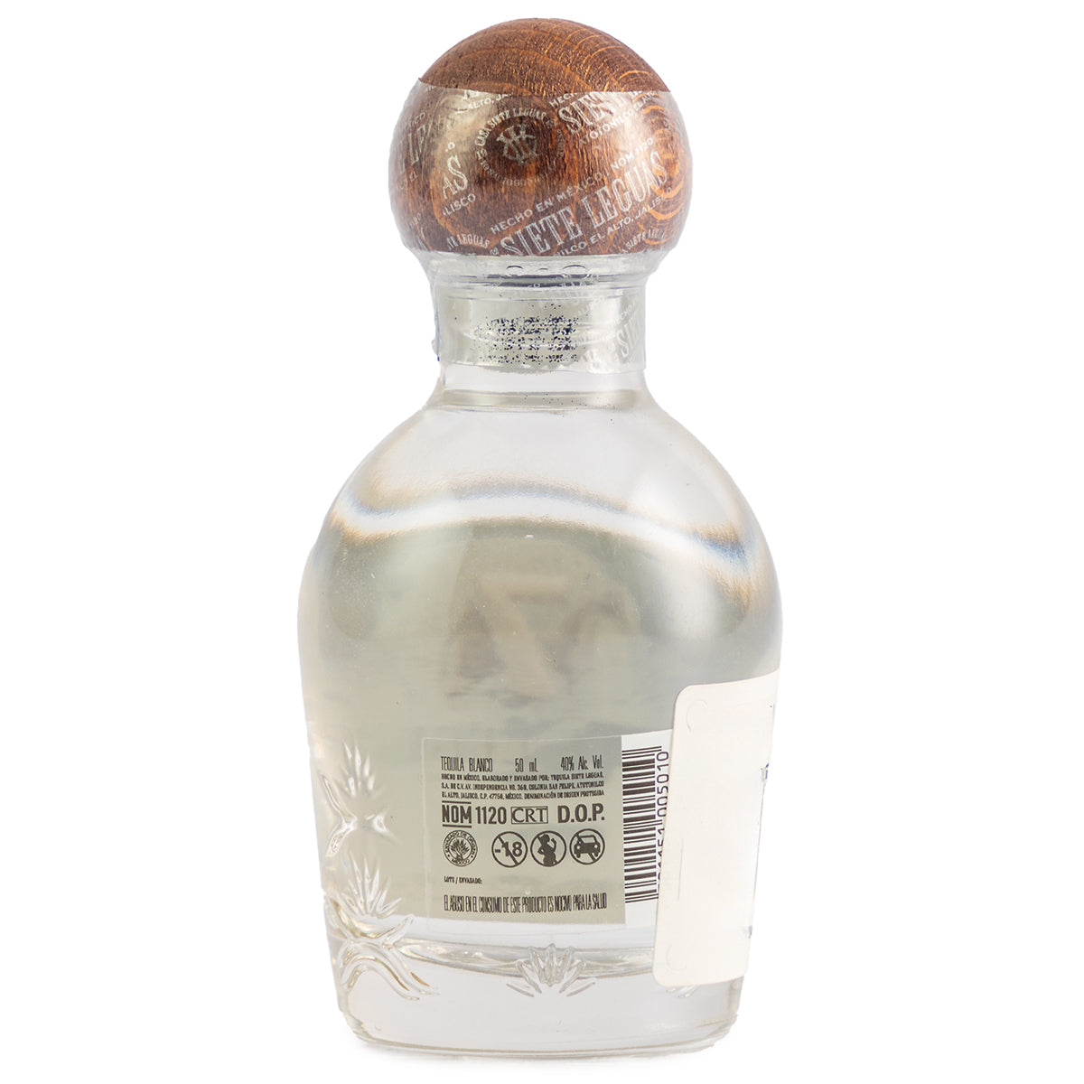 Tequila Siete Leguas Blanco Ensamble Artesanal 50 ml