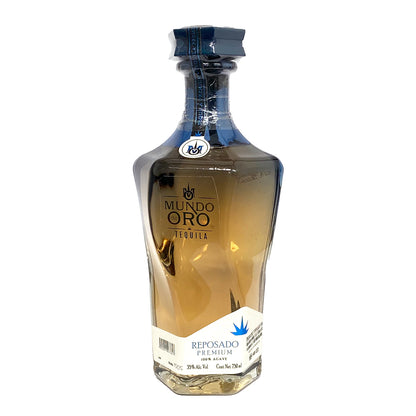 Tequila Artesanal Mundo Oro Reposado 750 ml