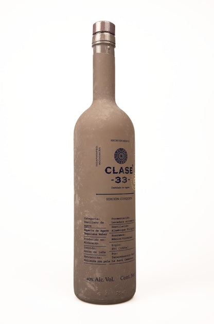 Destilado de Agave Clase 33 Edición Conquista Blanco 750 Ml