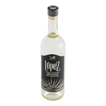 Tequila López Reposado Cristalino 750 Ml