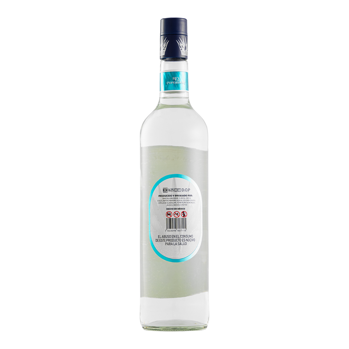 Tequila Rey de Copenhague Blanco 1000 Ml