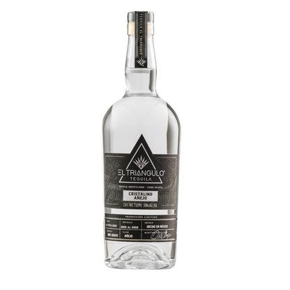 Tequila El Triangulo Añejo Cristalino 750 Ml
