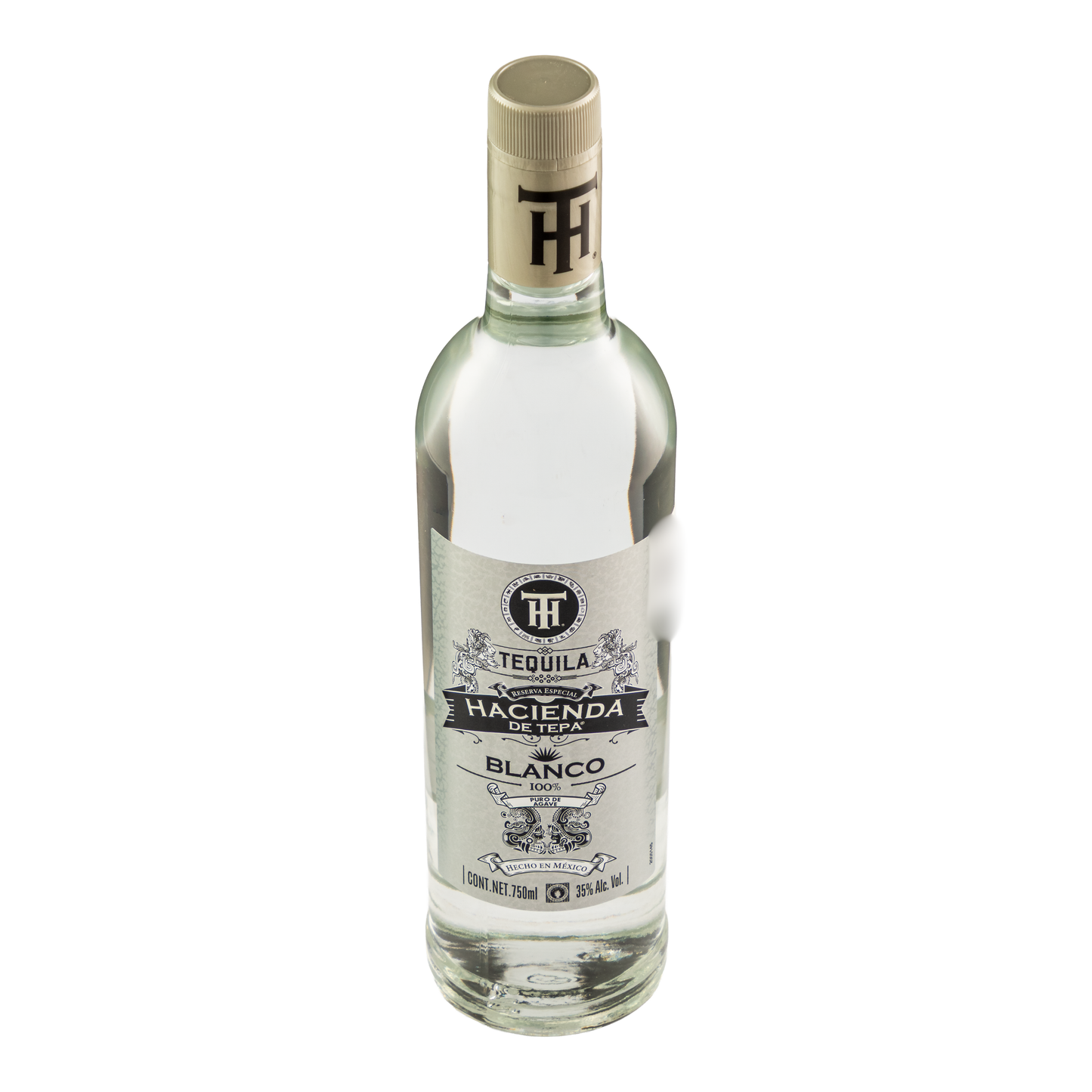 Tequila Hacienda de Tepa Blanco 750 Ml