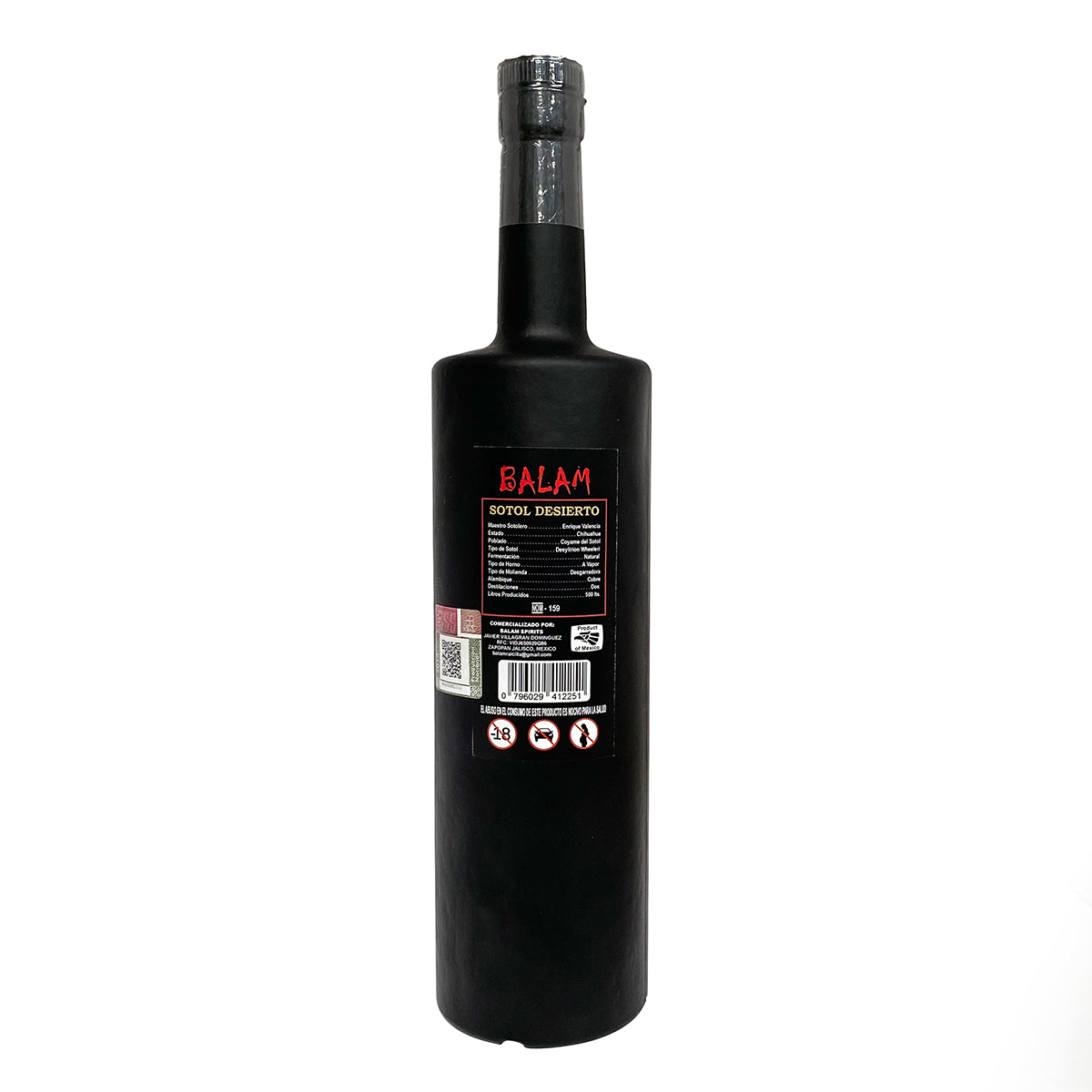 Sotol Artesanal Balam Desierto 750 ml