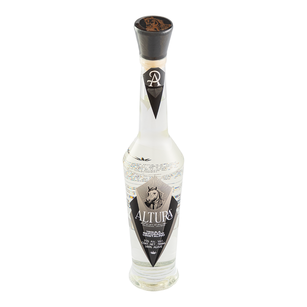 Tequila Altura Divina Reposado Cristalino 700 Ml