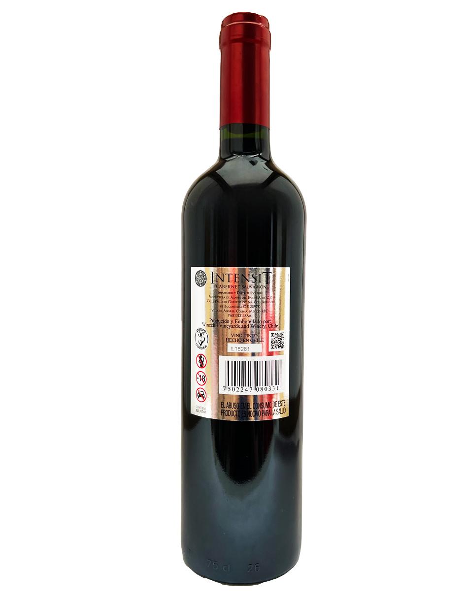 Vino Tinto Intensit Cabernet Sauvignon 750 Ml