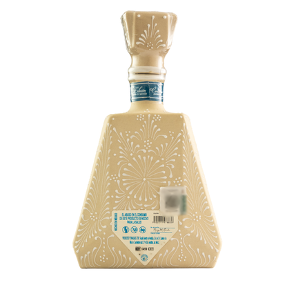 Tequila Máximo Imperio Cerámica Plata 1000 Ml