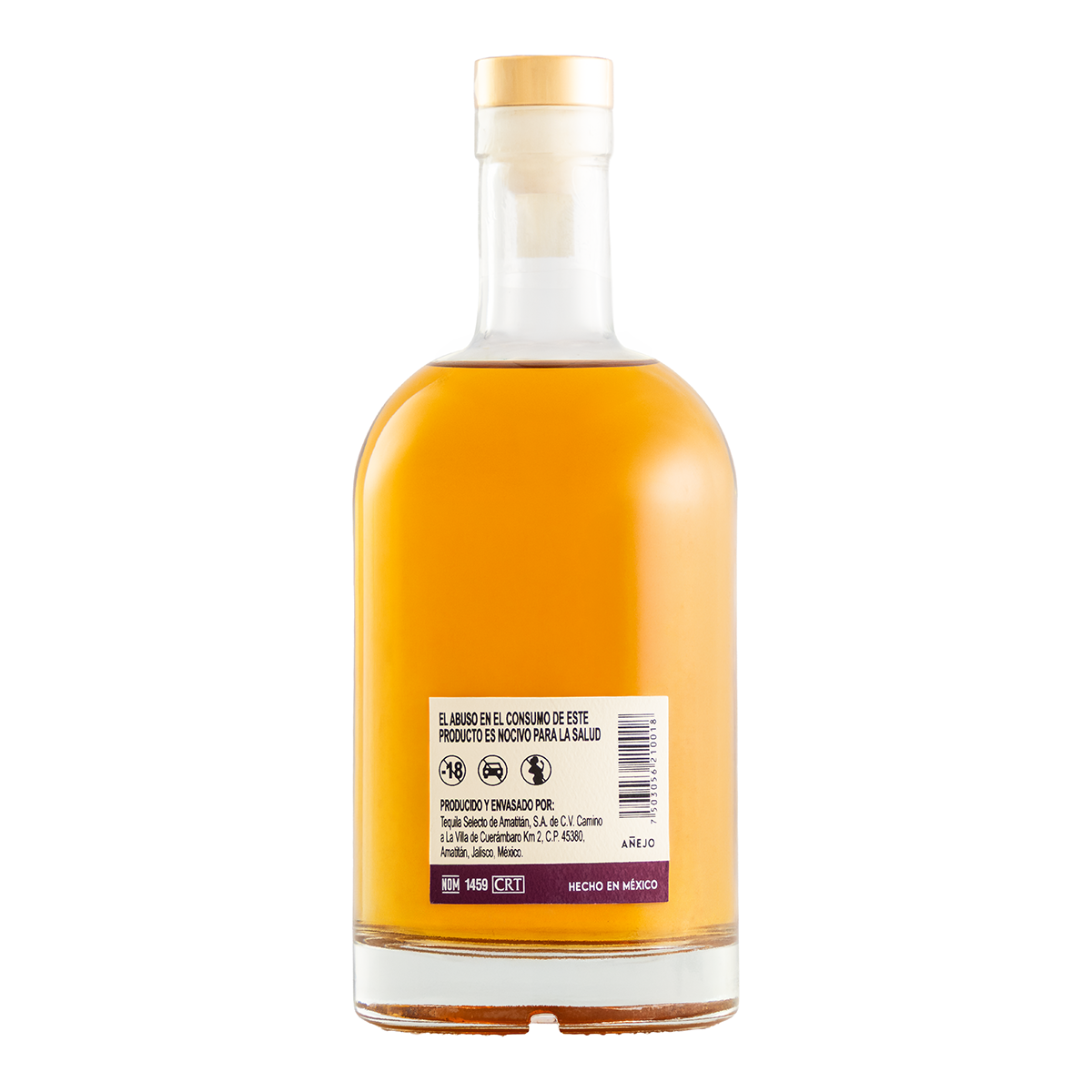 Tequila El Jefe Luis Añejo 750 Ml