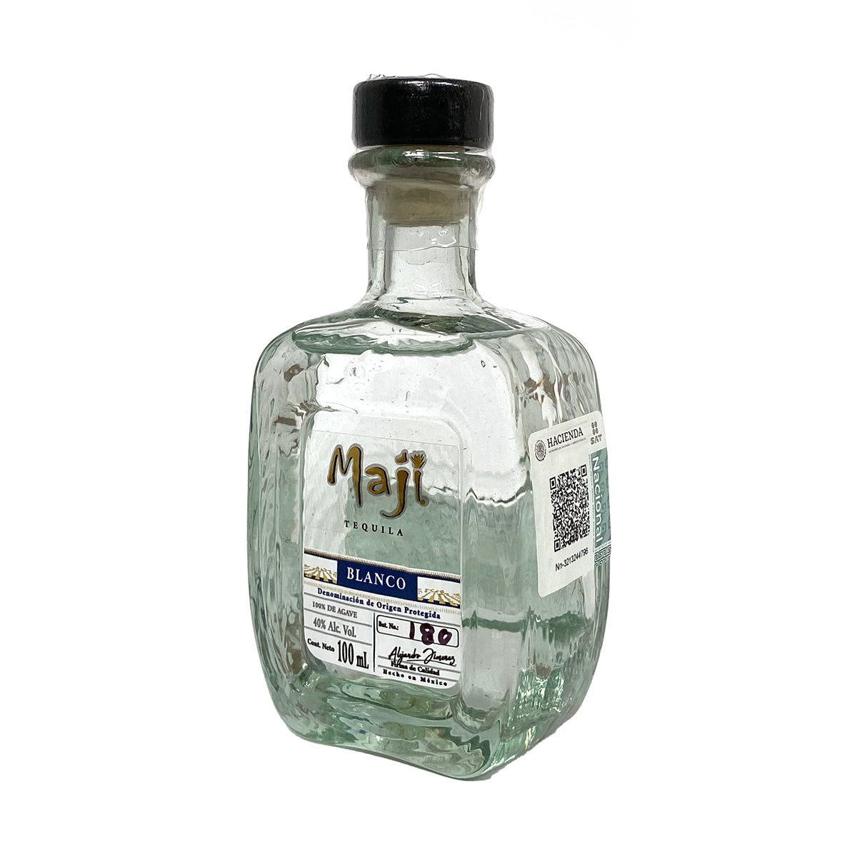Tequila Artesanal Mají Blanco 100 ml