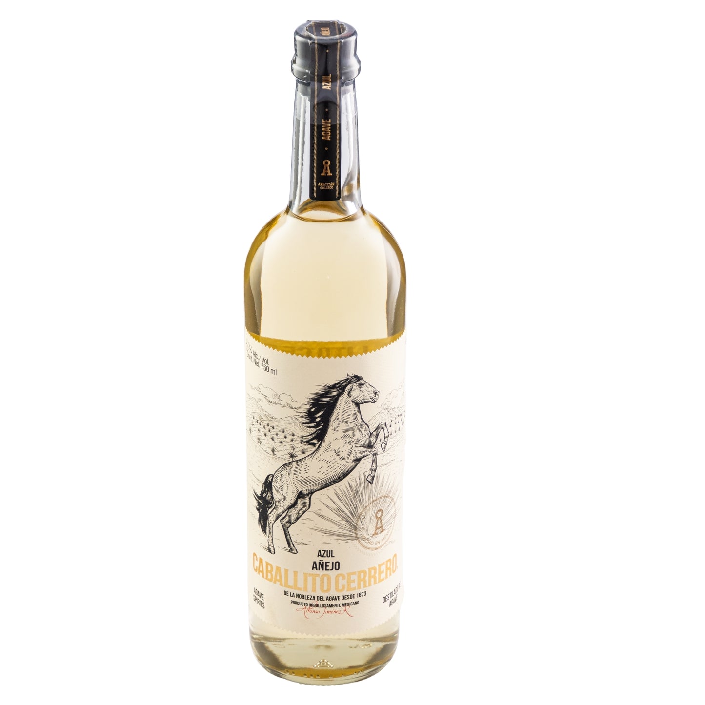 Destilado De Agave Caballito Cerrero Añejo 46 750 Ml