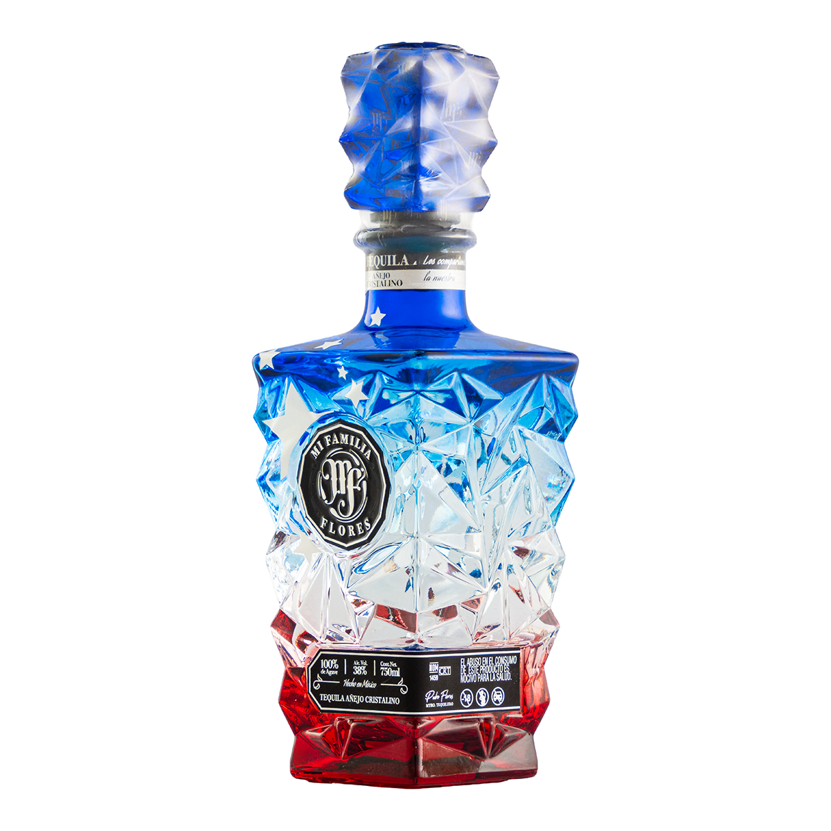 Tequila Mi Familia Flores Añejo Crist Edición Esp. 750 Ml