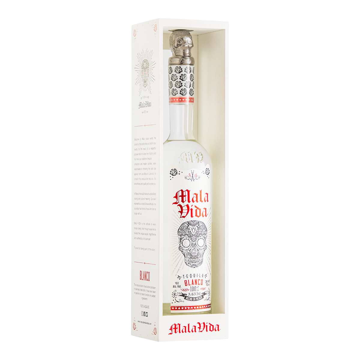 Tequila Mala Vida Blanco 700 Ml