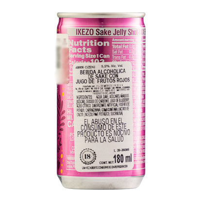 Sake Ozeki Ikezo Jelly Mix Berry 180 Ml
