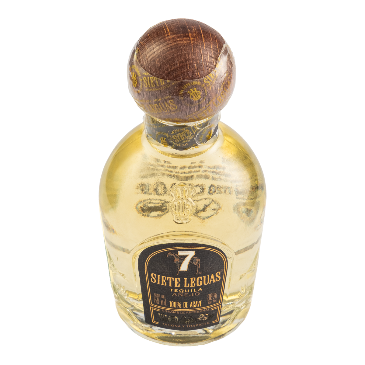 Tequila Siete Leguas Añejo Ensamble Artesanal 50 Ml
