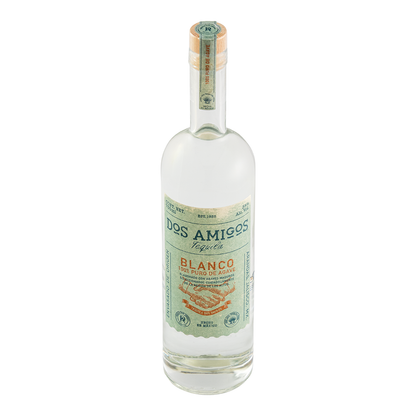 Tequila Dos Amigos Blanco 750 Ml