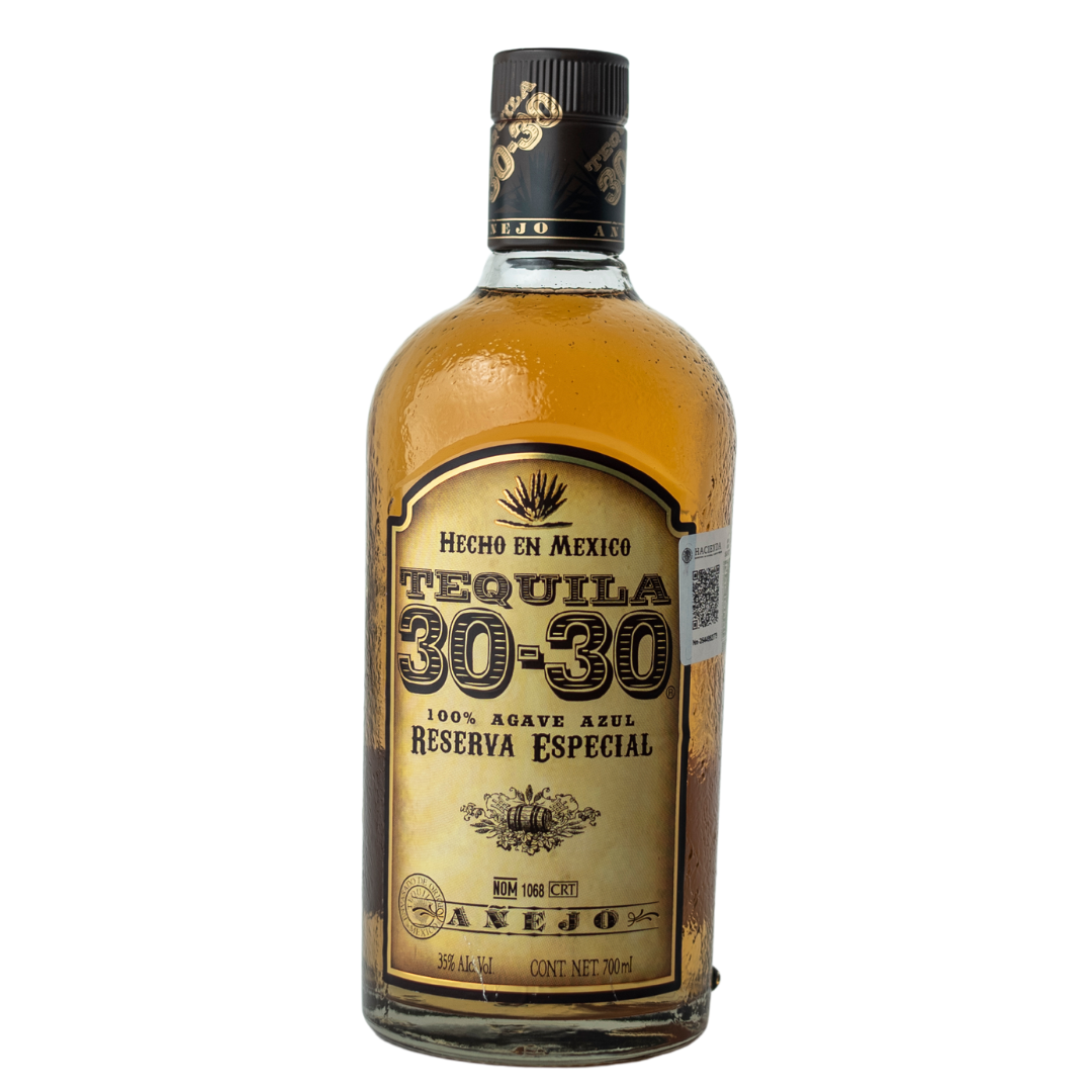 Tequila 30-30 Reserva Especial Añejo 700 ml
