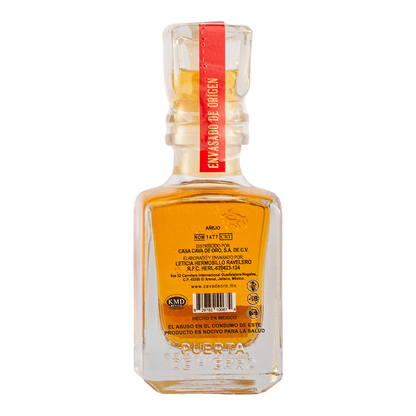 Tequila Gran Cava de Oro Añejo Mini 50 Ml