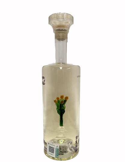 Tequila Riqueza Natural Reposado Cristalino Nopal 750 ml