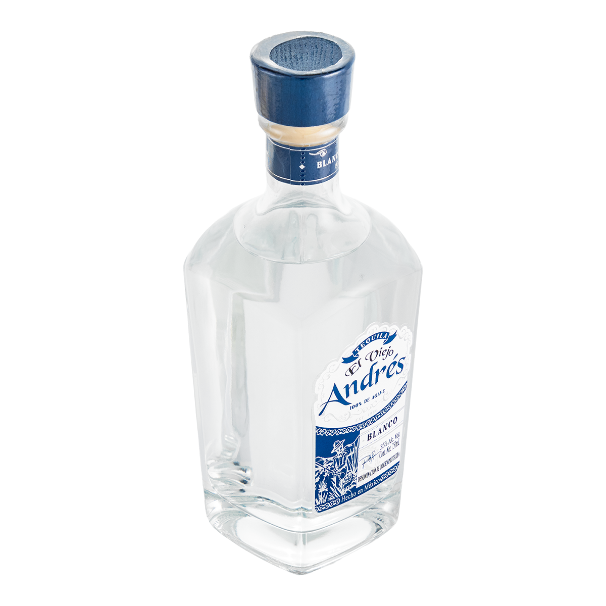Tequila El Viejo Andrés Blanco 750 Ml