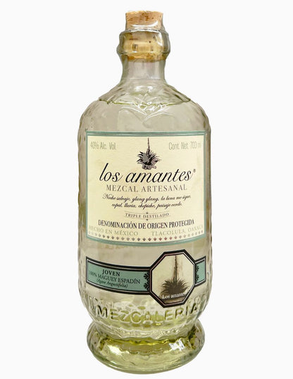 Mezcal Artesanal Los Amantes Joven Maguey Espadin 700 Ml
