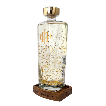 Tequila Artesanal Mil Imperios Añejo Cristalino 24 k 750 ml