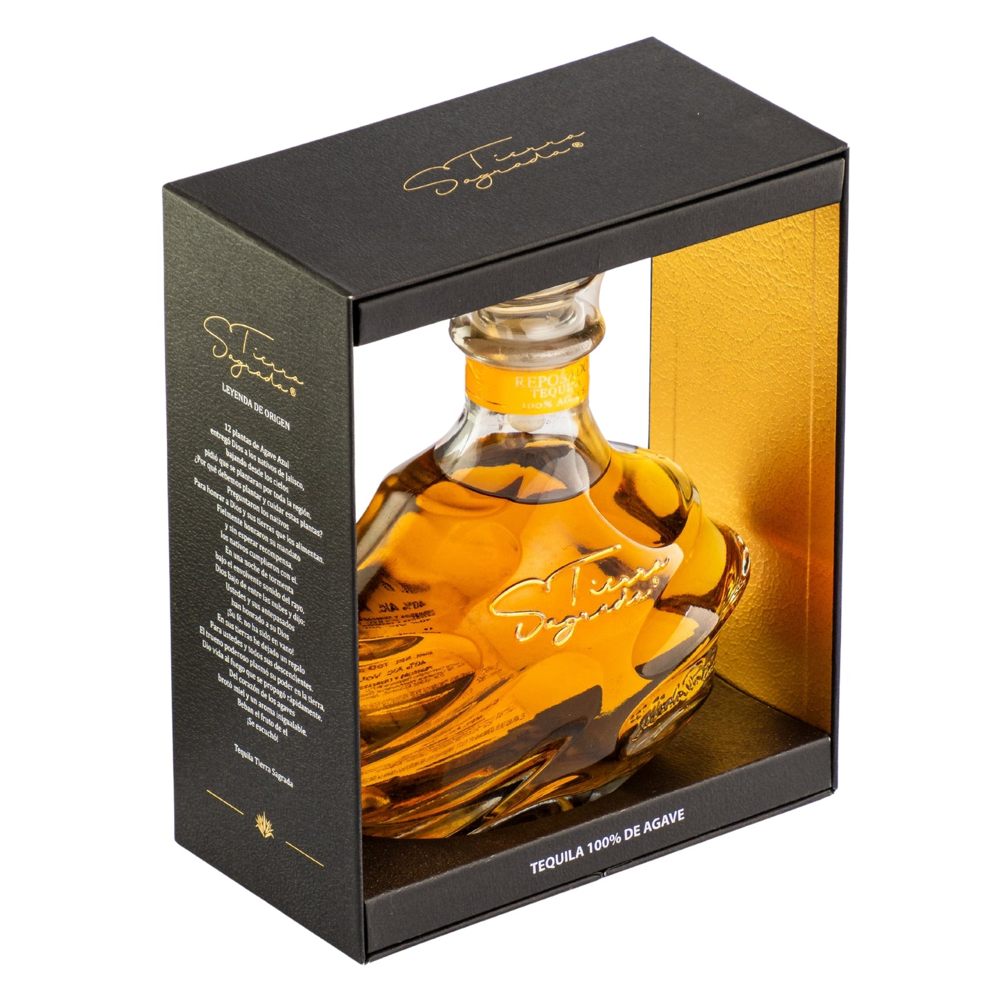 Tequila Tierra Sagrada Reposado 100% Agave 750 Ml