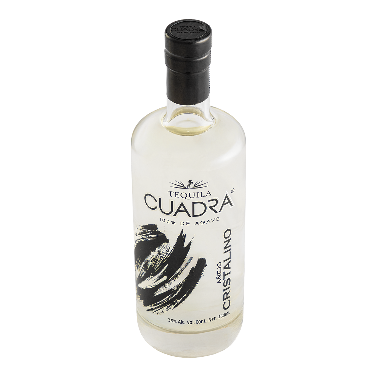 Tequila Cuadra Añejo Cristalino 750 Ml