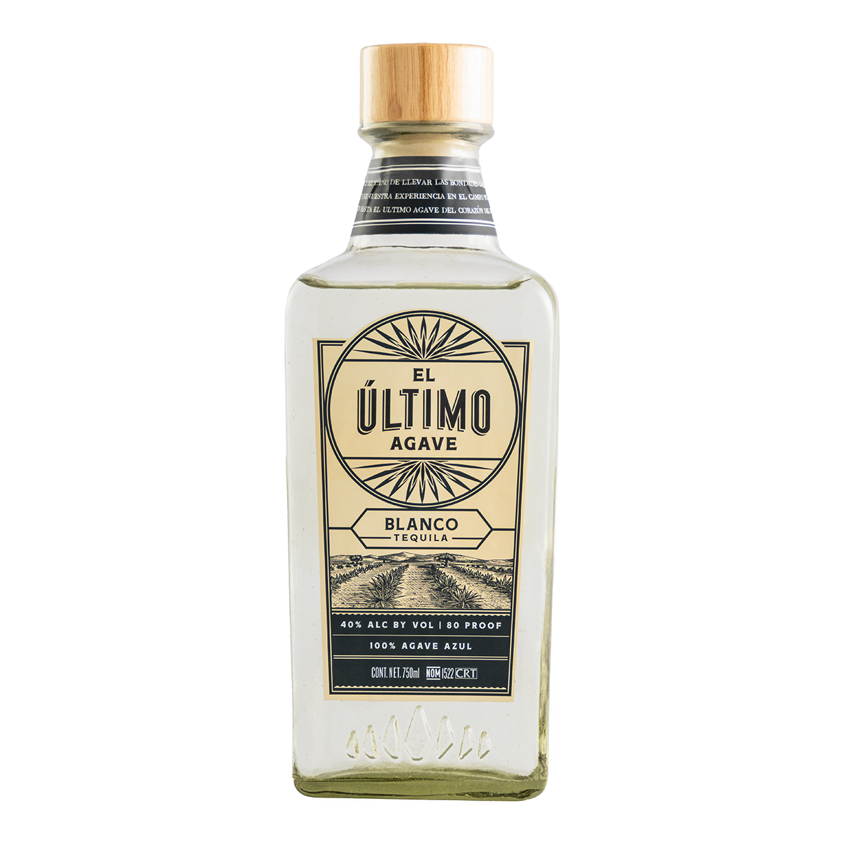 Tequila El Último Agave Blanco 750 Ml