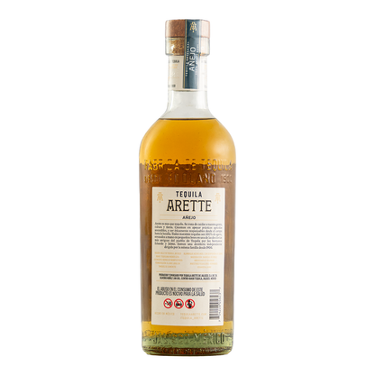 Tequila Arette Artesanal Añejo 700 Ml