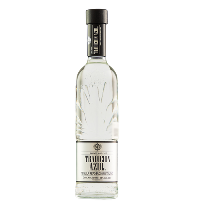 Tequila Tradición Azul Reposado Cristalino 750 Ml