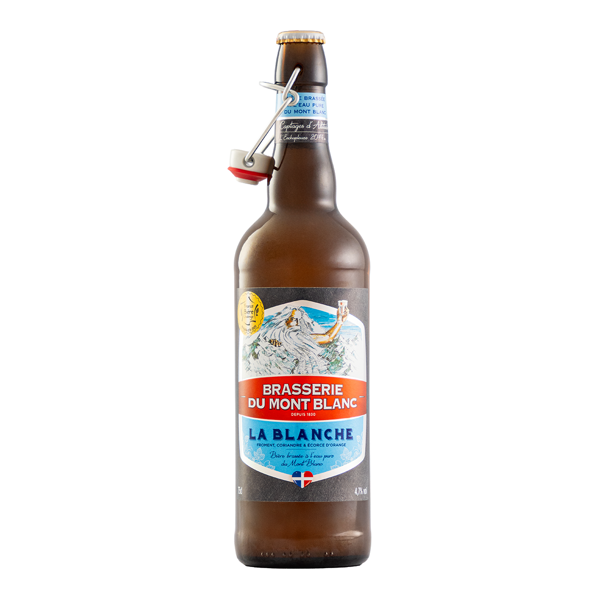 Cerveza Mont Blanc La Blanche 750 Ml