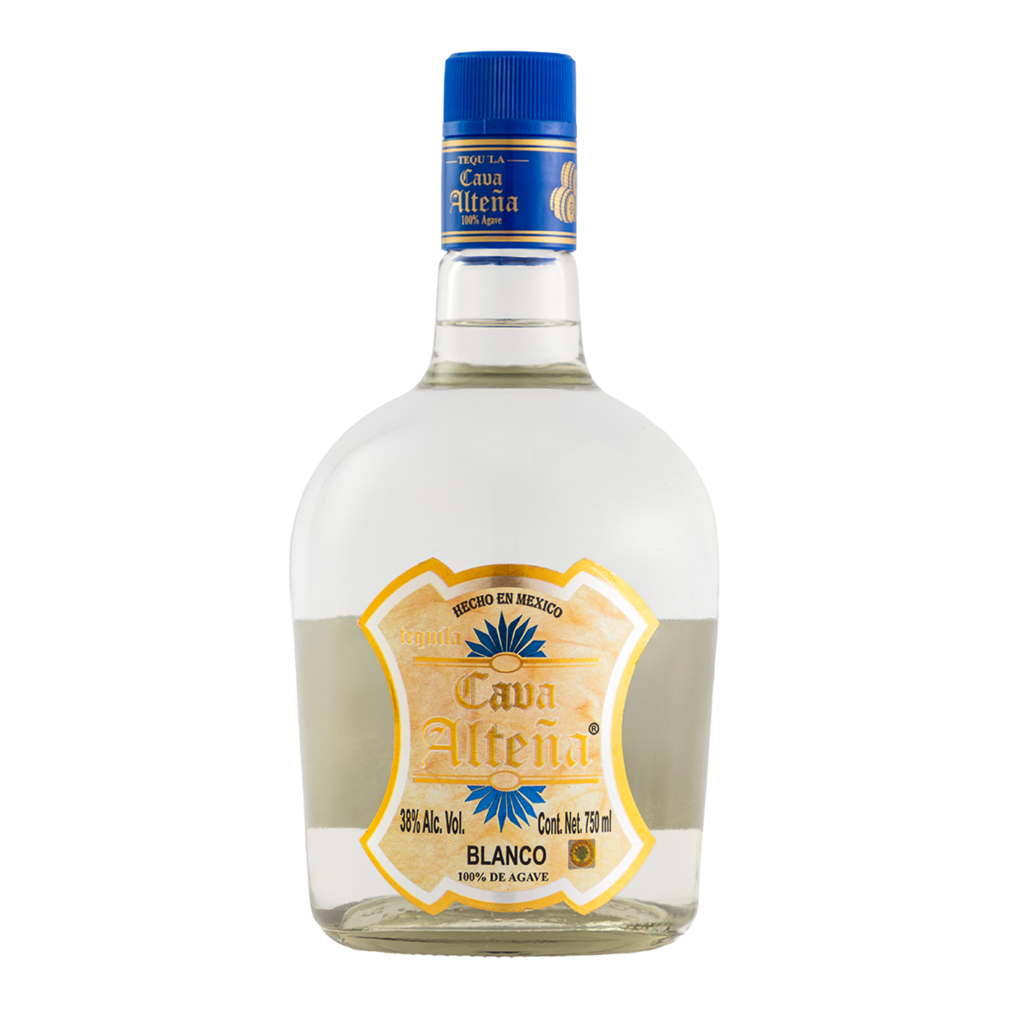 Tequila Cava Alteña Blanco 750 Ml