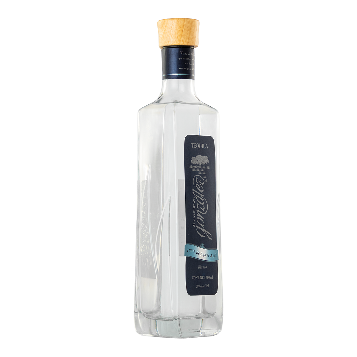 Tequila Reserva de los González Blanco 700 Ml