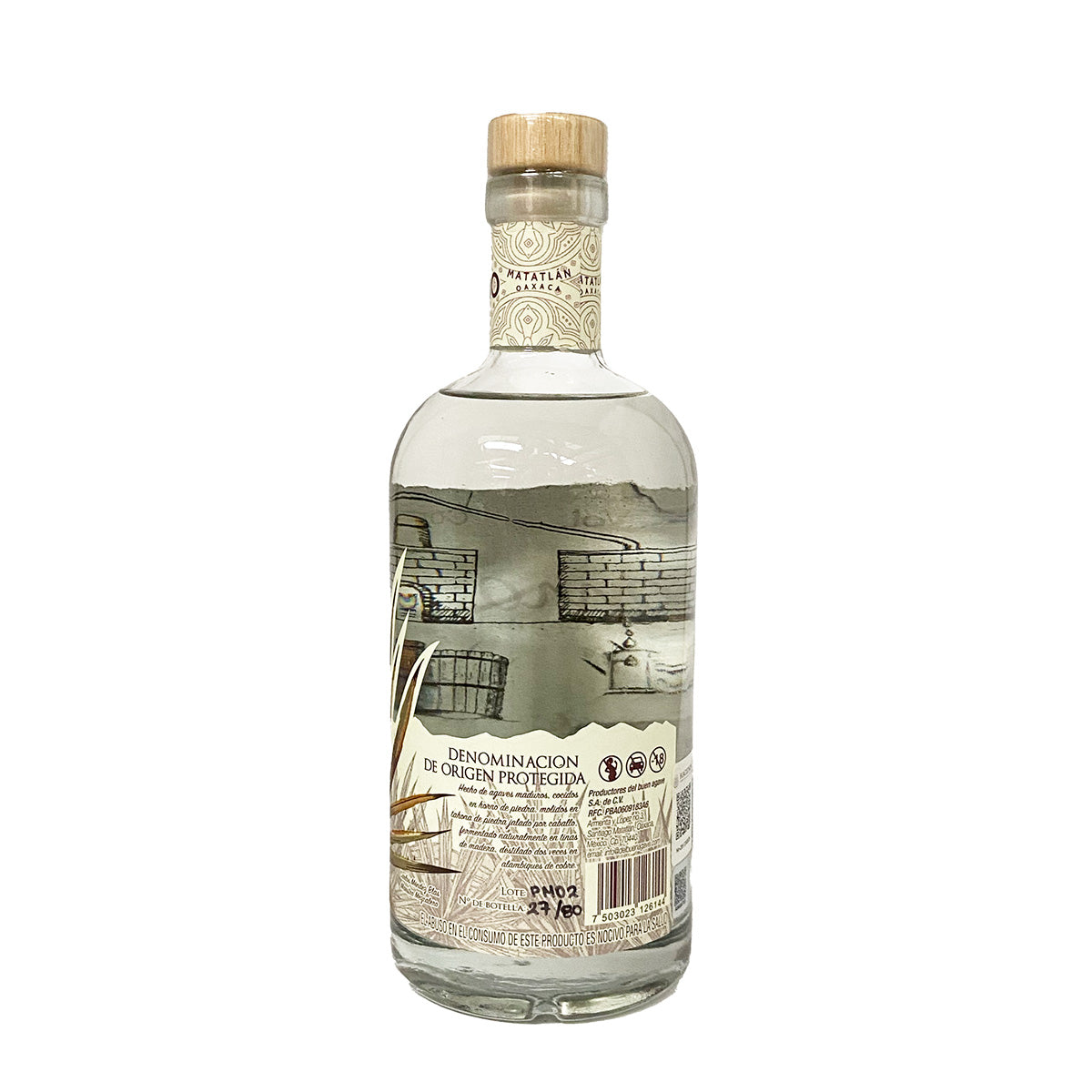 Mezcal Artesanal Palomo Mexicano 750 ml
