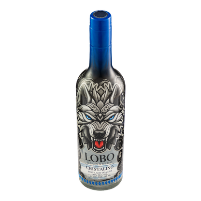 Destilado De Agave Lobo Escondido Cristalino 750 Ml