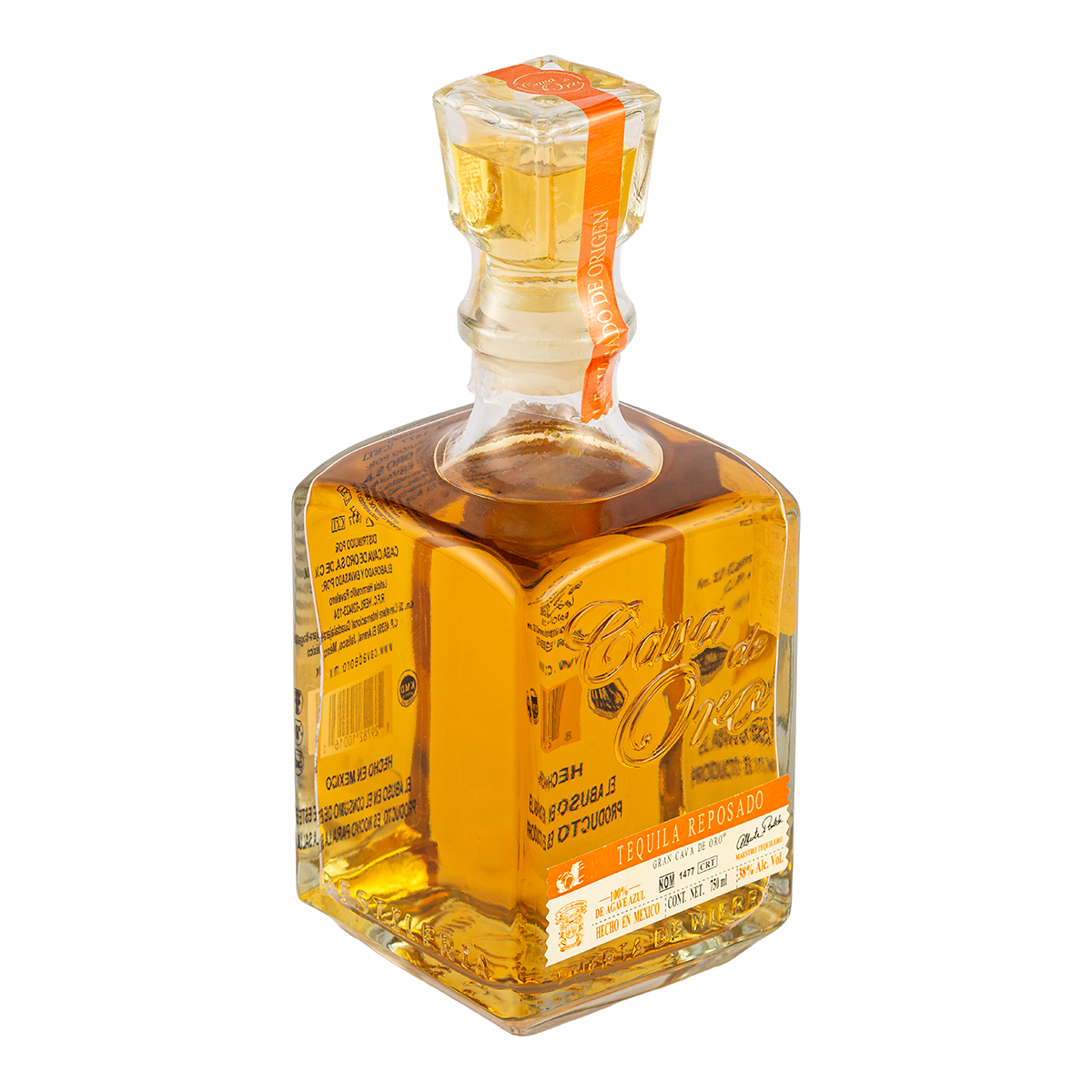 Tequila Gran Cava de Oro Reposado 750 Ml