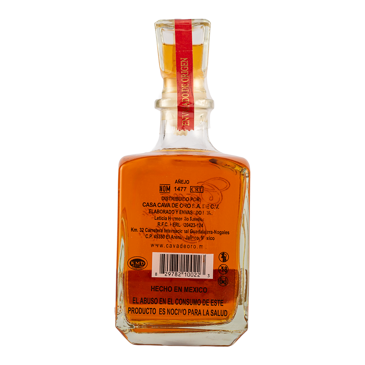 Tequila Gran Cava de Oro Añejo 750 Ml