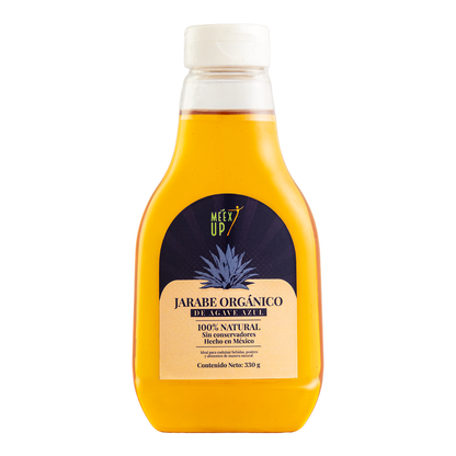 Jarabe Orgánico de Agave Meex Up Pet 330 Ml