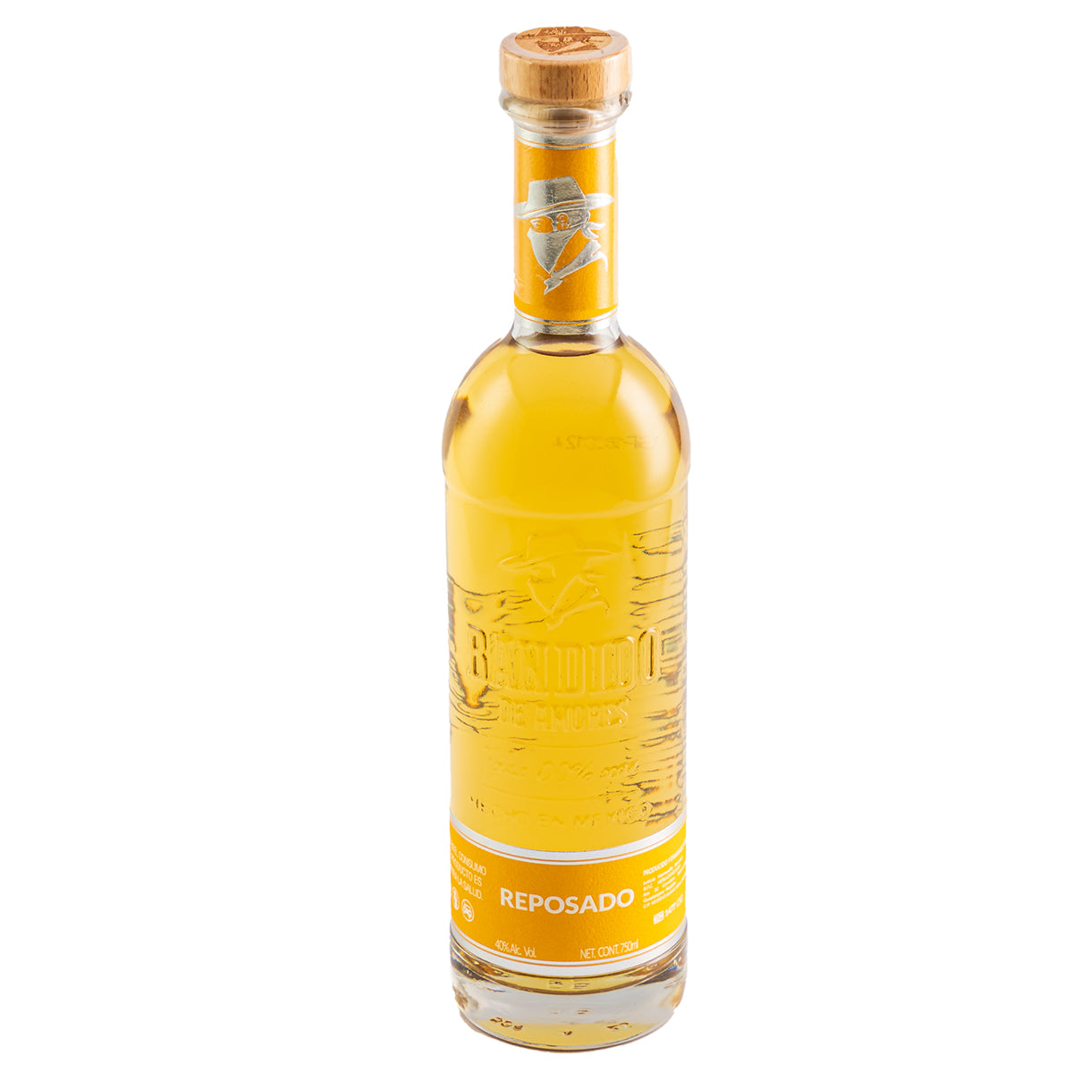 Tequila Bandido De Amores Reposado 100% Agave 750 Ml