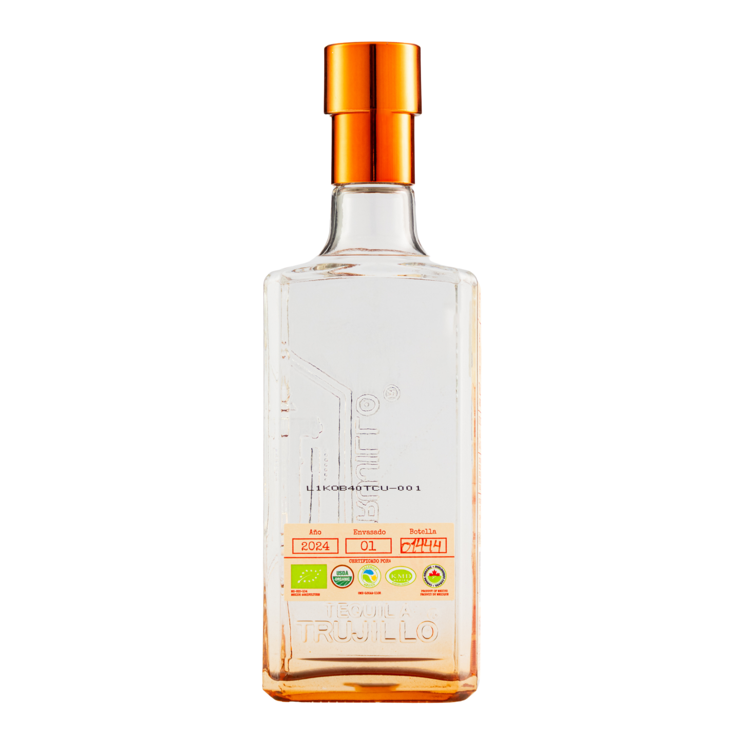 Tequila Trujillo Blanco Cuarenta 750ml