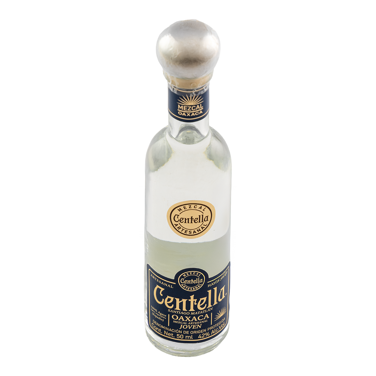 Mezcal Artesanal Centella Joven Espadín 50 Ml