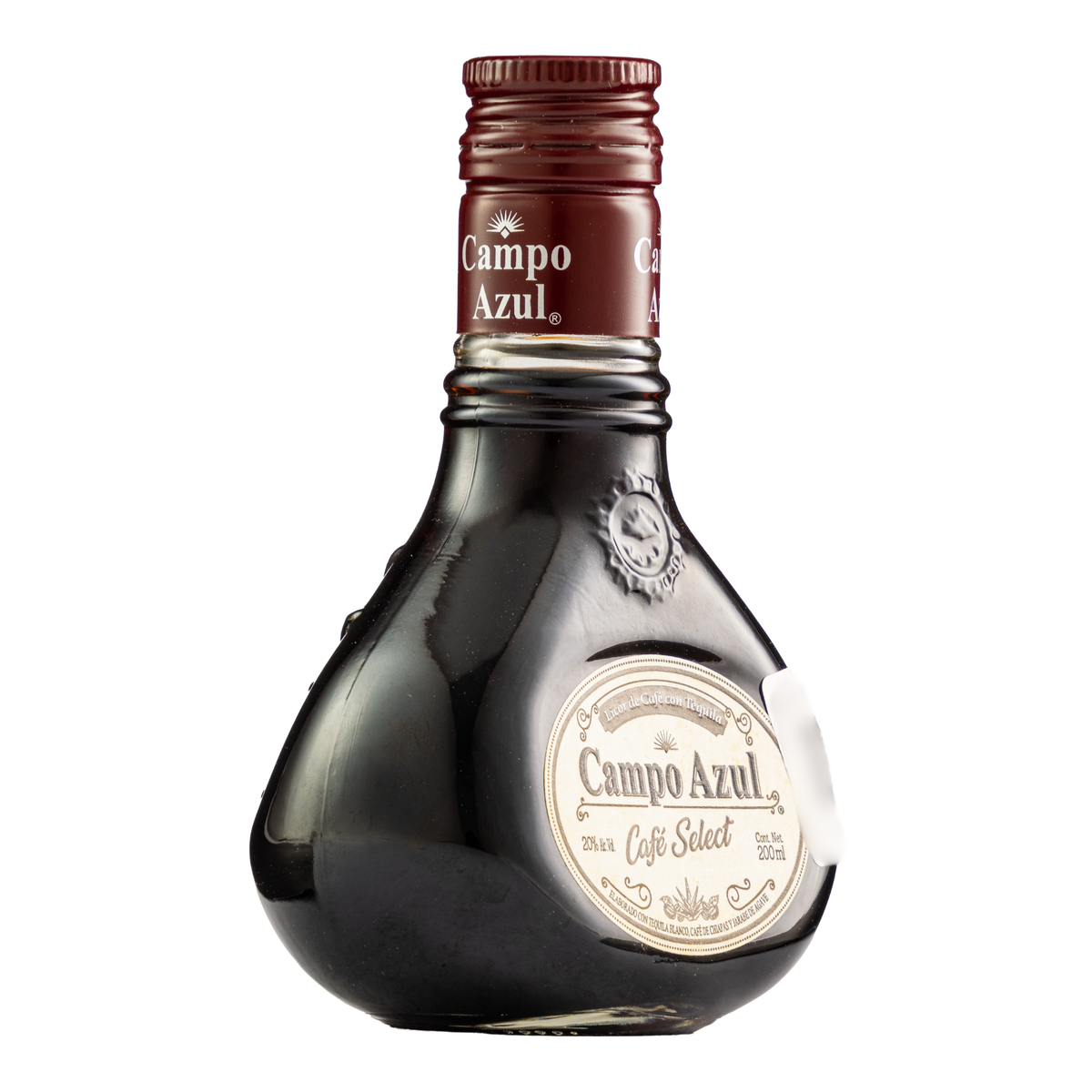 Licor de Café Select Con Tequila Campo Azul Blanco 200 Ml