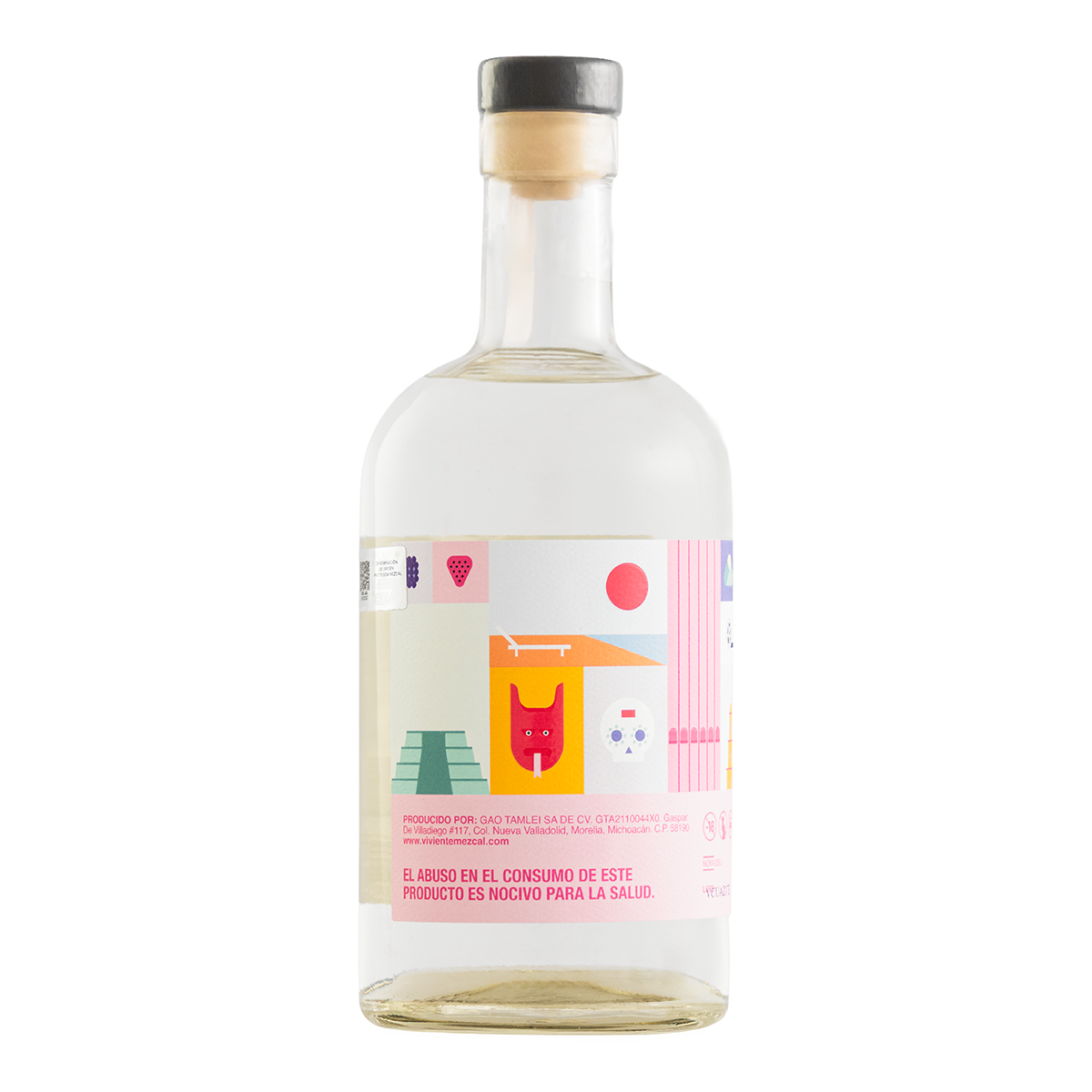 Mezcal Artesanal Viviente Tequilana 750 Ml