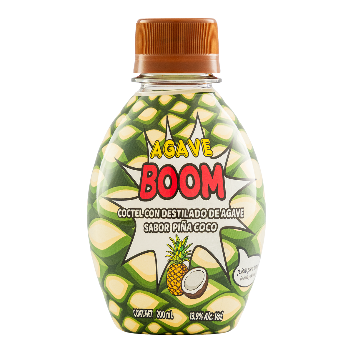 Bebida Margarita Agave Boom Piña-Coco 200 Ml