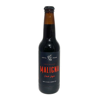 Cerveza Capital Pecado Maligna Dark Lager 355 Ml