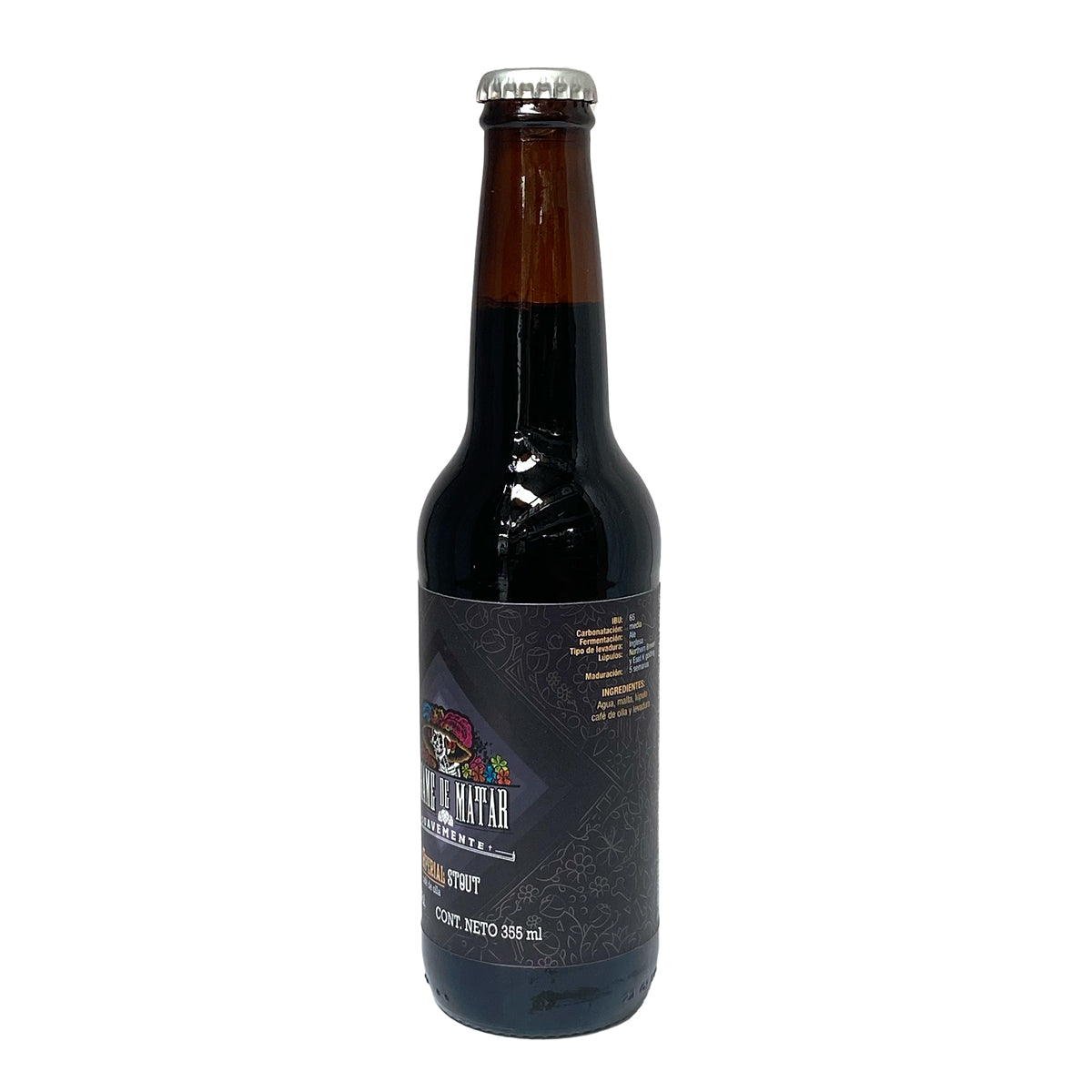 Cerveza Acábame De Matar Imperial Stout Café De Olla 355 ml